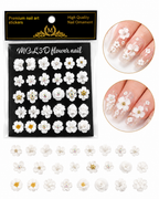 Elevate your nail art with stunning acrylic flowers that bring dimension and elegance to every manicure.