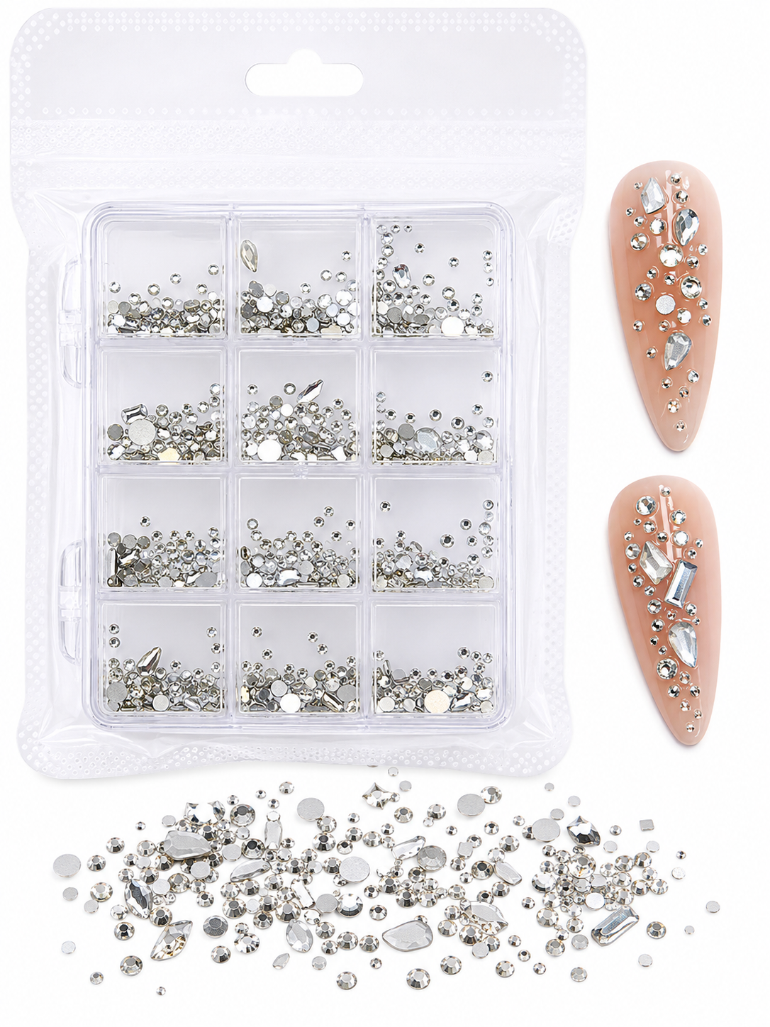 Transform your nail art with our premium stone accessories collection.