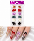 Elegant nails bow set featuring charming bow-shaped nail designs perfect for adding a touch of sophistication to your manicure. This versatile collection includes multiple bow styles and finishes, ideal for both everyday wear and special occasions.