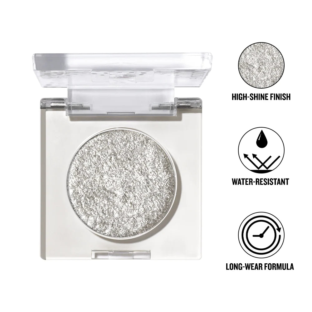 Daily Life Forever52 Dazzle Dot Pressed Glitter | Long-Lasting 12-Hour Wear | Ultra-Glam, High-Shine, Water-Resistant | Subtle to Bold Sparkle for Eyes & Face (Diamond Dust-01, 1.68g)