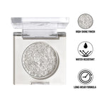 Daily Life Forever52 Dazzle Dot Pressed Glitter | Long-Lasting 12-Hour Wear | Ultra-Glam, High-Shine, Water-Resistant | Subtle to Bold Sparkle for Eyes & Face (Diamond Dust-01, 1.68g)