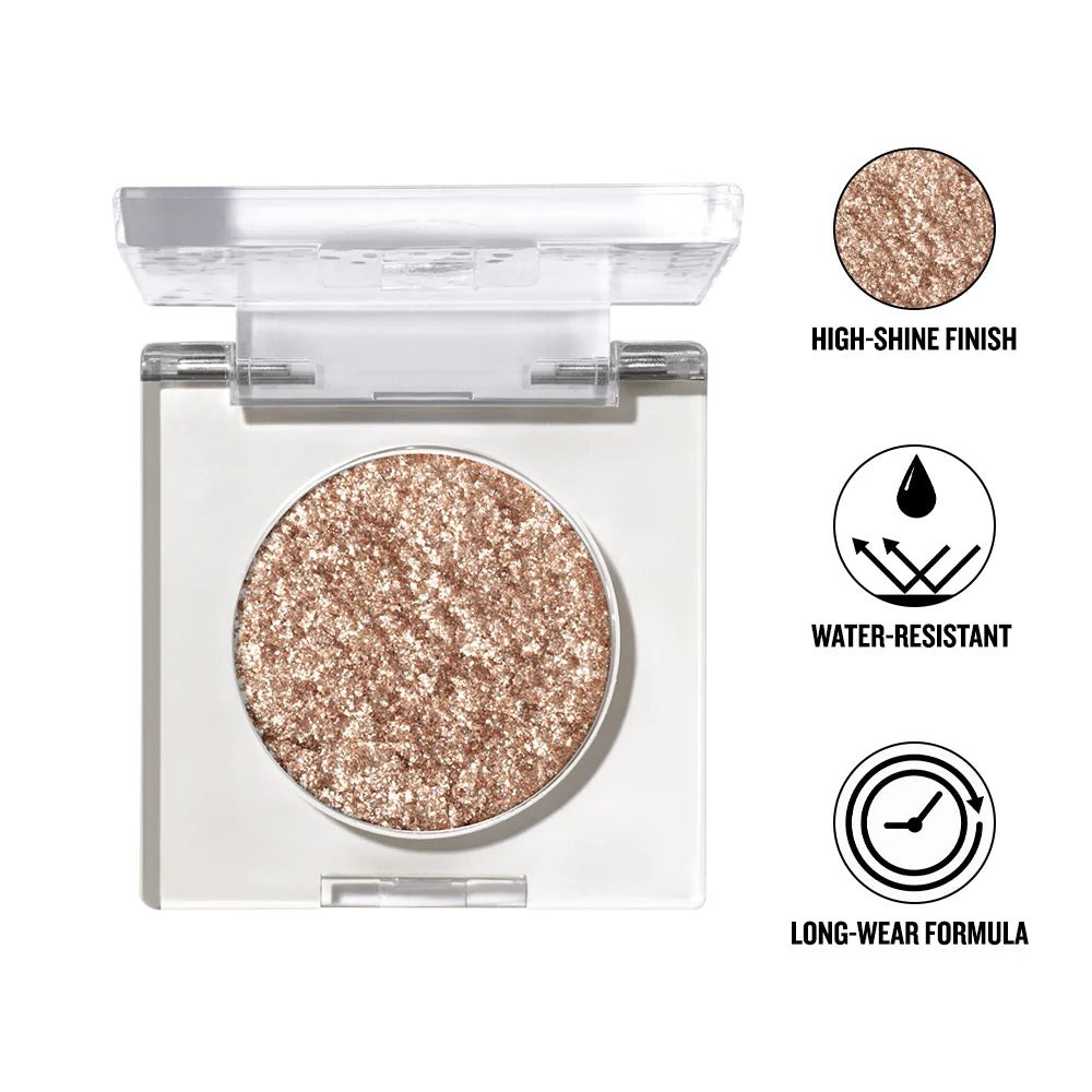 Daily Life Forever52 Dazzle Dot Pressed Glitter | Long-Lasting 12-Hour Wear | Ultra-Glam, High-Shine, Water-Resistant | Subtle to Bold Sparkle for Eyes & Face (Diamond Dust-01, 1.68g)