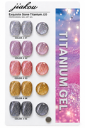 Jiakou Titanium Reflective Glitter 15ml.