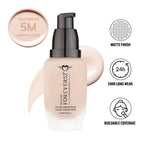 Daily Life Forever52 Ultra Definition Liquid Foundation | 24H Wear, Medium to Full Coverage, Pore-Minimizing & Mattifying, Long Lasting, Anti-Aging, Satin Finish| All skin type-02 30ml