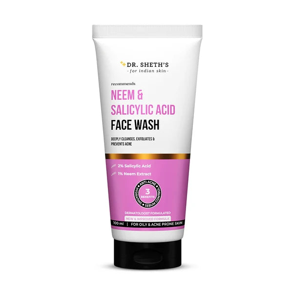 DR. SHETH'S Neem & Salicylic Acid Face Wash - 100ml
