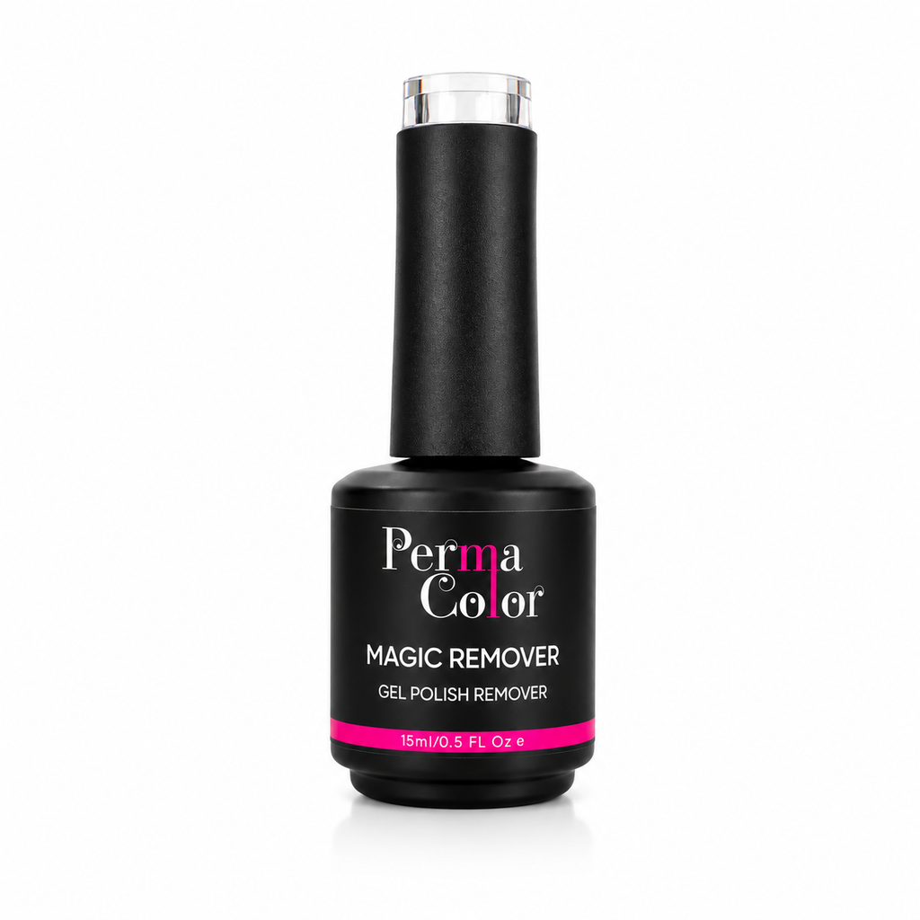 Perma Color Magic Remover,Effortlessly remove perma color gel polish without damaging your nails. 15ml