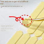 Double Sided Clear Adhesive Nail Tape Easy Tear Shear-Free Press Nails Mounting Tapes Design Display Fake Nail Storage Manicure
