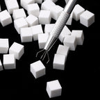 4 Claws Grabbing Pat Pat Powder Gel Pen 1cm Mini Nail Art Tools Nail Gradient Shading Buffer Blocks Sponges for Ombre