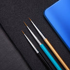 3 Pcs Nail Liner Brush