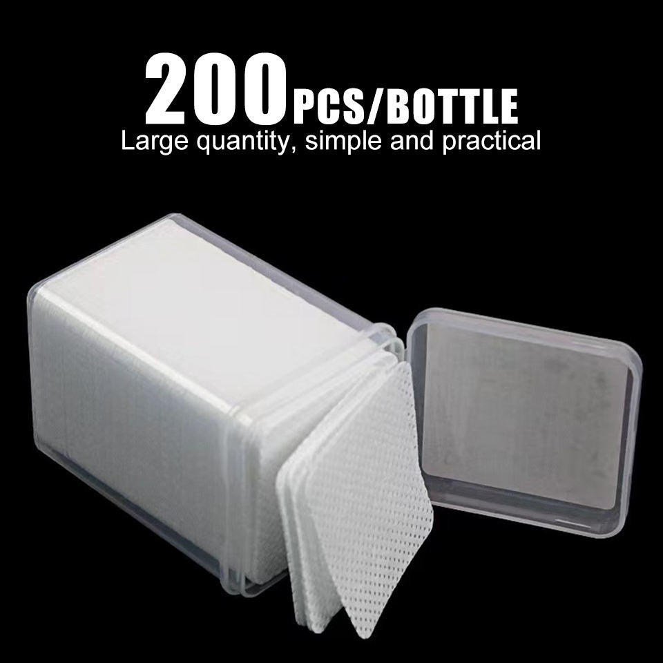 GLUE WIPE Non-Woven Fabrics Eyelash Extension Glue Cleaning Tool
