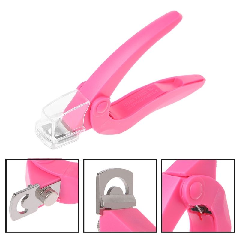 Glam Tip Cutter Luxury Stainless Steel Finger Head Nail Clipper