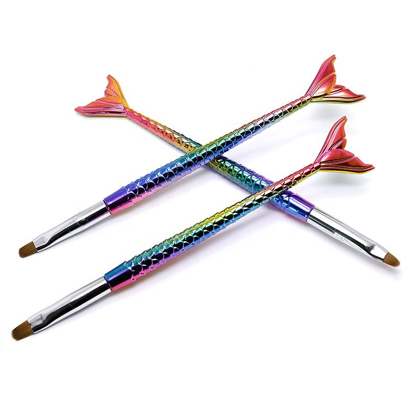 5pcs Mermaid  Gel Nail Brush Set