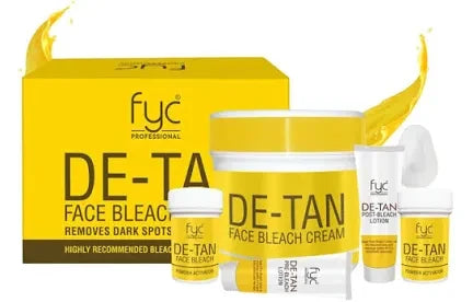 FYC PROFESSIONAL  DE TAN FACE BLEACH CREAM TO GET RID OF TAN, DISCOLORATION & UNEVEN SKIN TONE COMBO (270g)