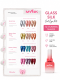 Mynk Professional Glass Silk in 12 stunning shades.