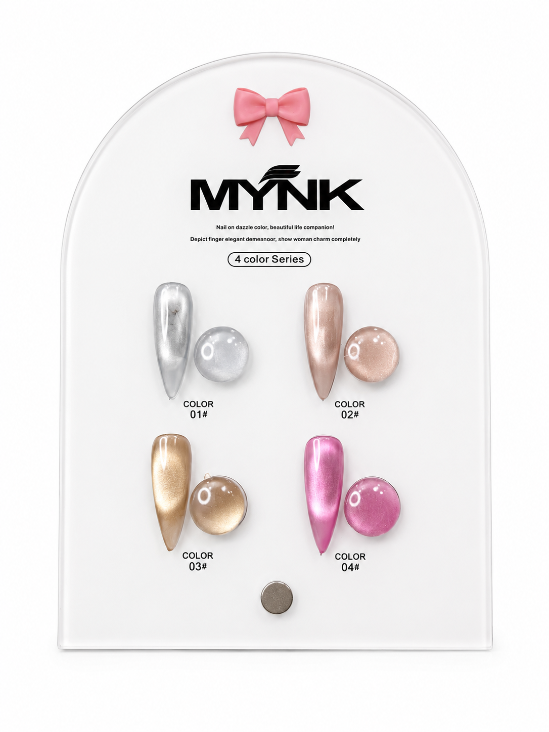 Mynk Professional 4-Piece Stunning Cat Eyes collection.