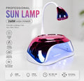 Professional 2-in-1 UV lamp and torch combo  Features powerful 268W output for fast.