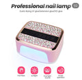 Professional-grade nail crystal lamp The 168W LED