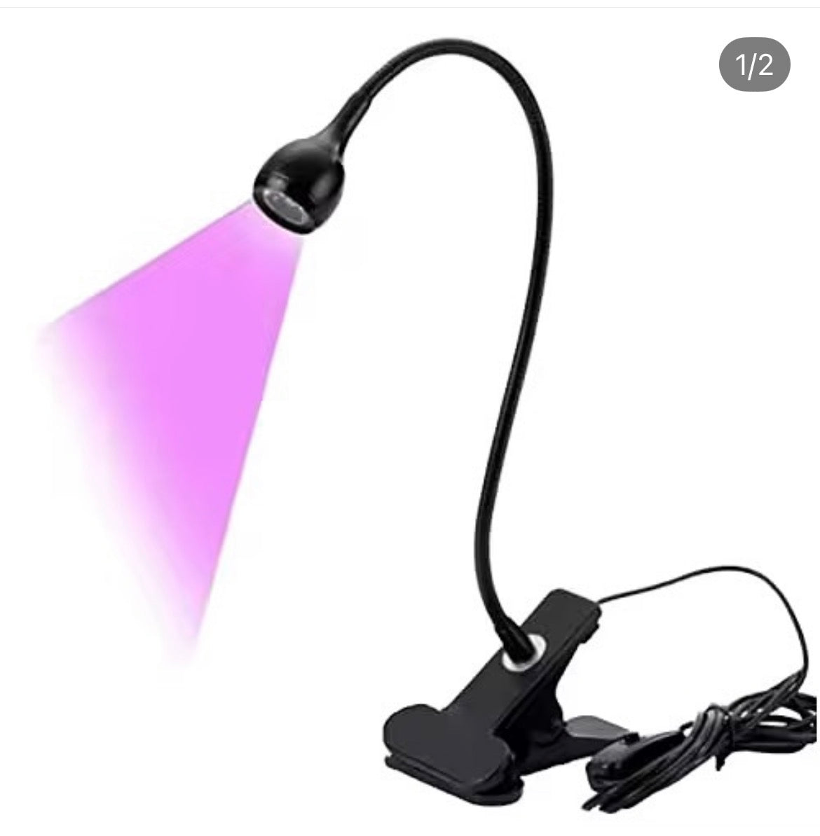 Tabletop UV lamp engineered for gel nail extensions and polish curing.