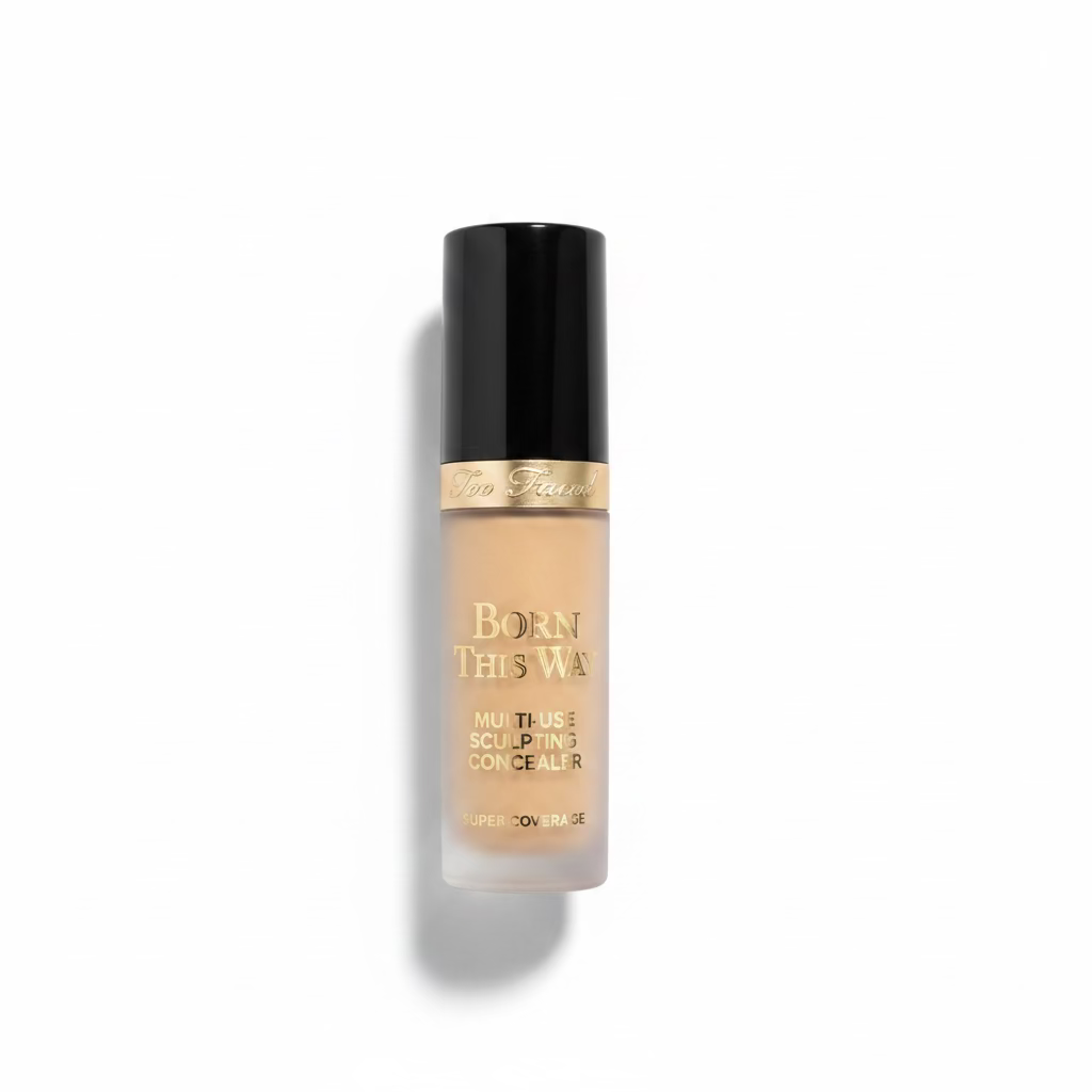 Too Faced Born This Way Super Coverage Multi-Use Sculpting Concealer Light Beige.