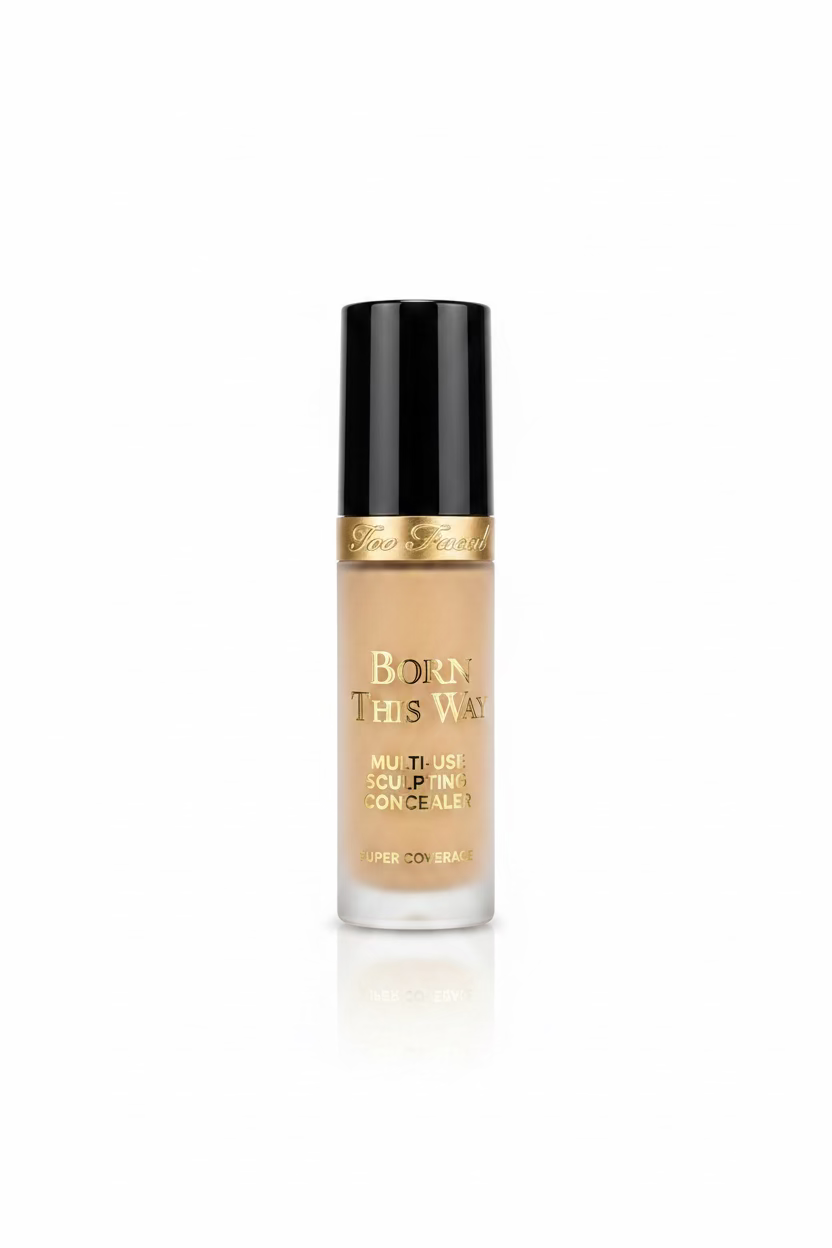 Too Faced Born This Way Super Coverage Multi-Use Sculpting Concealer Light Beige.