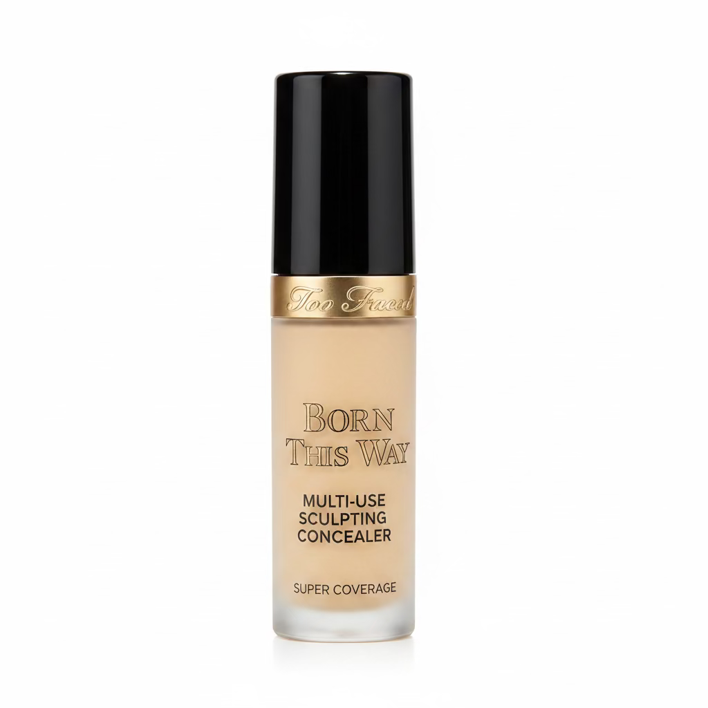 Too Faced Born This Way Super Coverage Multi-Use Sculpting Concealer Light Beige.