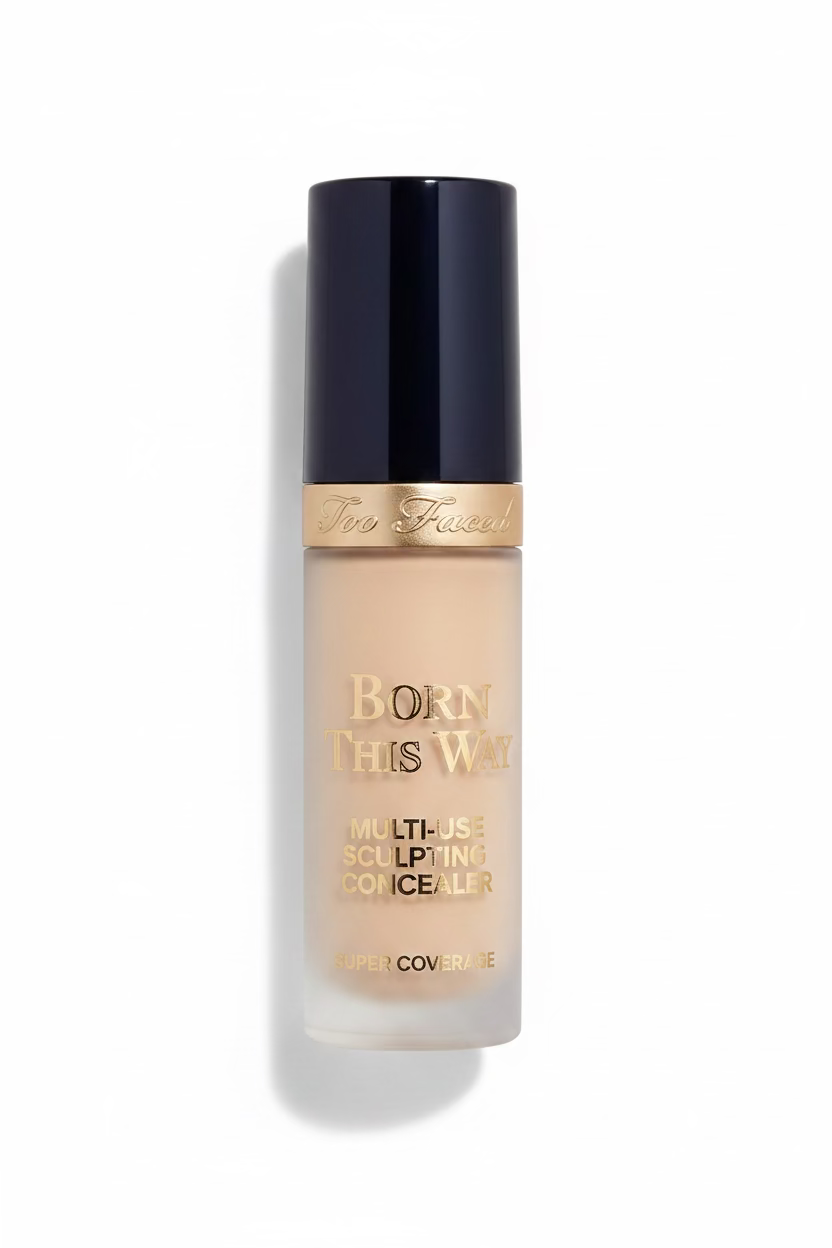 Too Faced Born This Way Super Coverage Multi-Use Sculpting Concealer Light Beige.