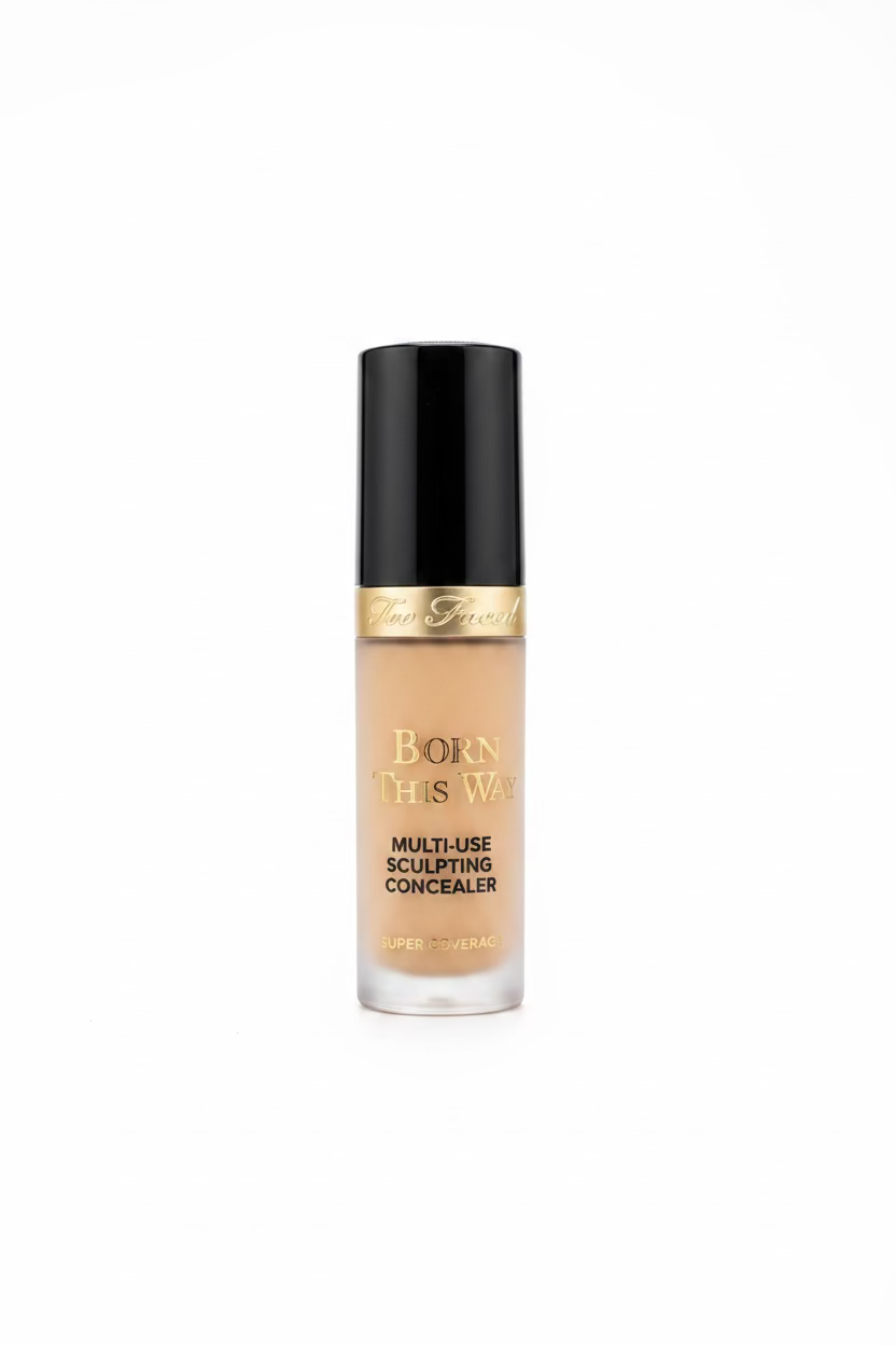 Too Faced Born This Way Super Coverage Multi-Use Sculpting Concealer Light Beige.