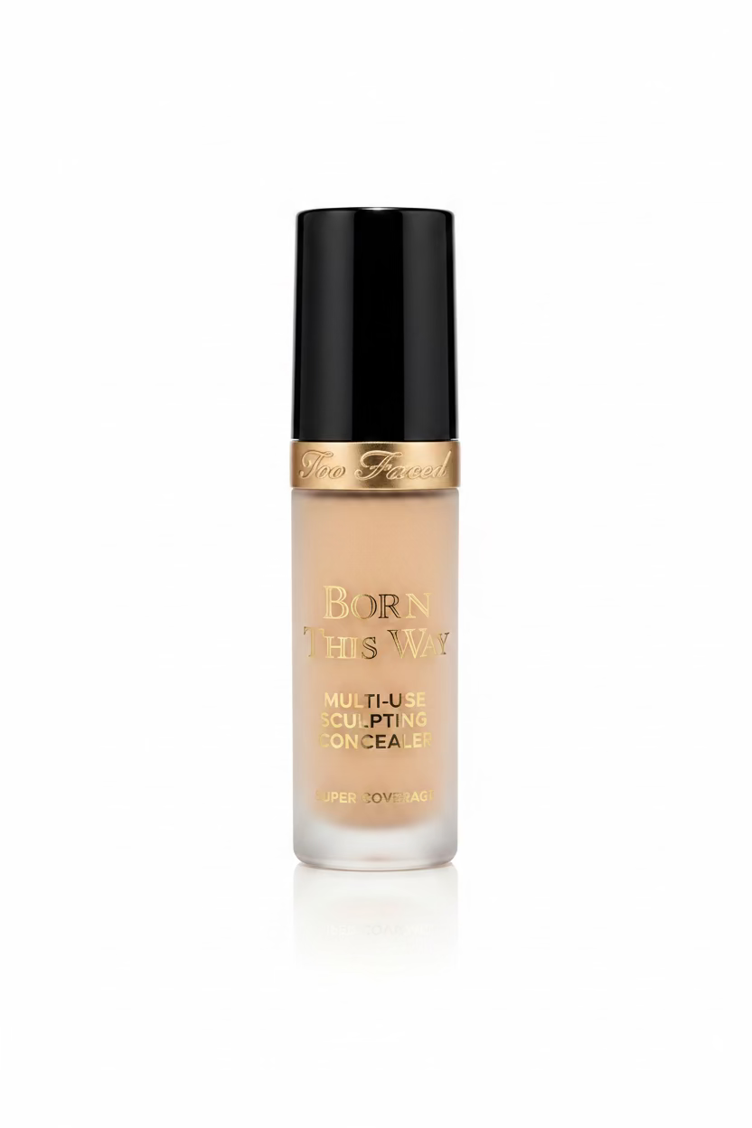 Too Faced Born This Way Super Coverage Multi-Use Sculpting Concealer Light Beige.