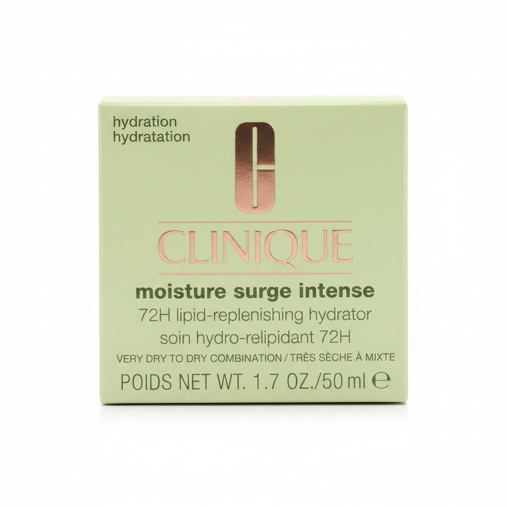 Clinique Moisture Surge Intense 72H Lipid-Replenishing Hydrator Face Moisturizer With Aloe Water + Cica | Hydrating + Moisturizing,