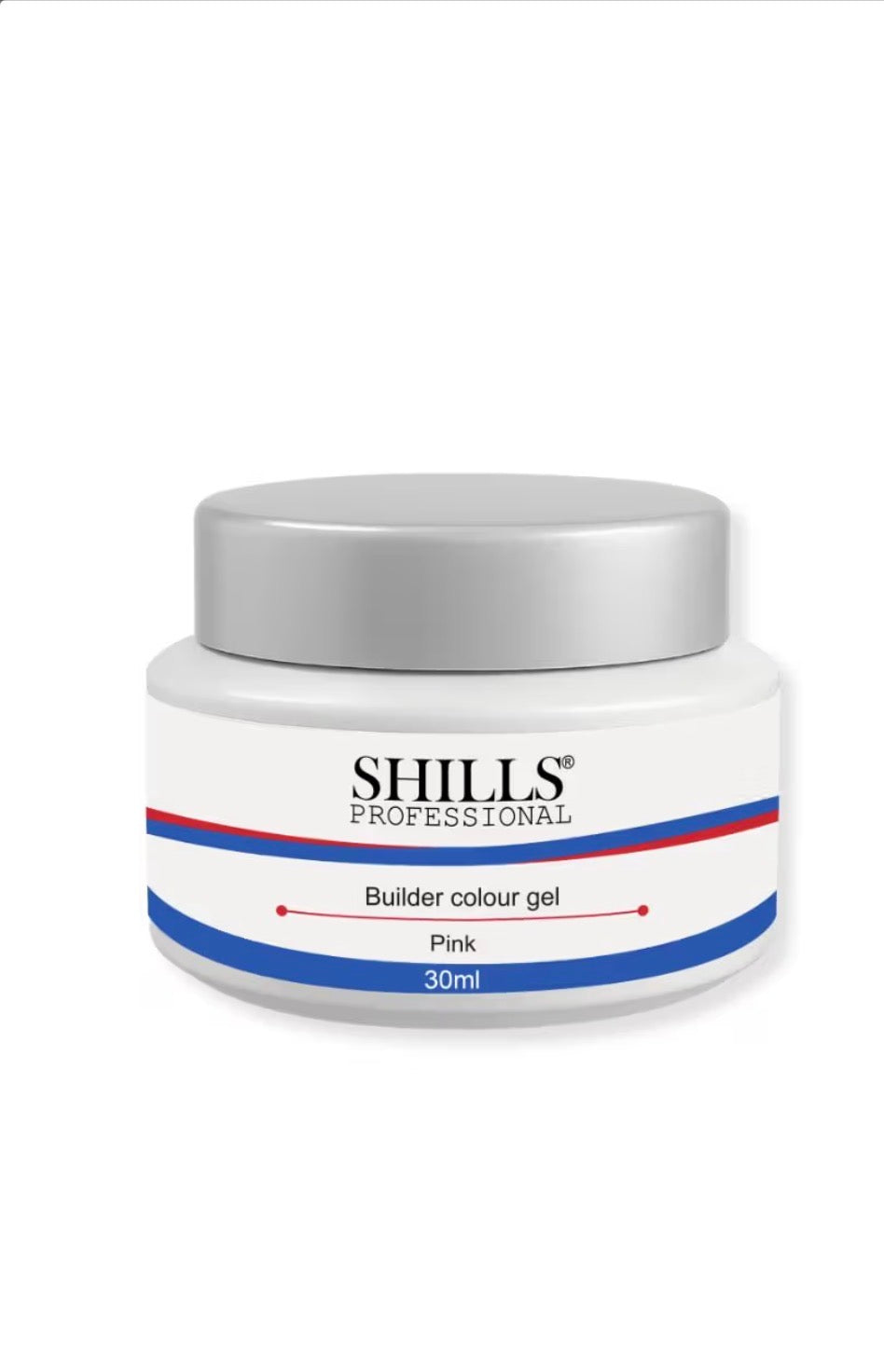 Shills Professional Builder Gel – Hard UV LED Extension Gel for Nail Extensions & Overlay | White, Pink, Nude, Peach, Clear | Thick Self-Leveling Nail Builder Gel (Clear, 30ml)