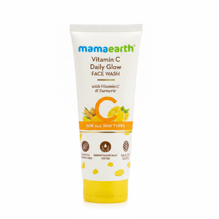 Mama Earth Vitamin C Daily Glow Face Wash. 100ml