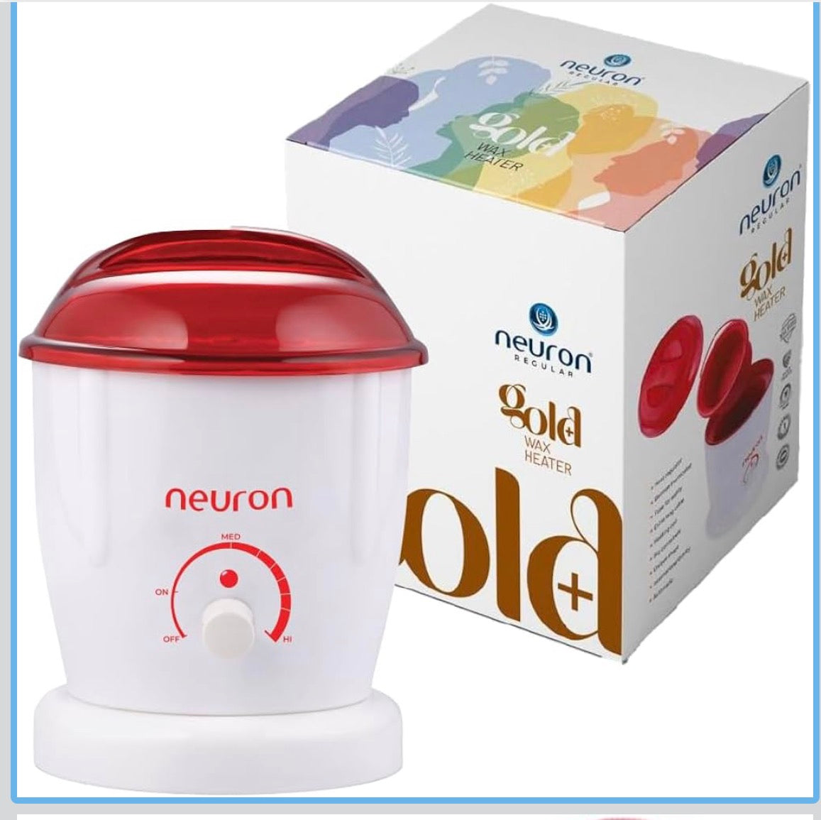 The Neuron Gold Wax Heater.