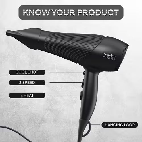 IKONIC PRO 2200 WT Hair Dryer.