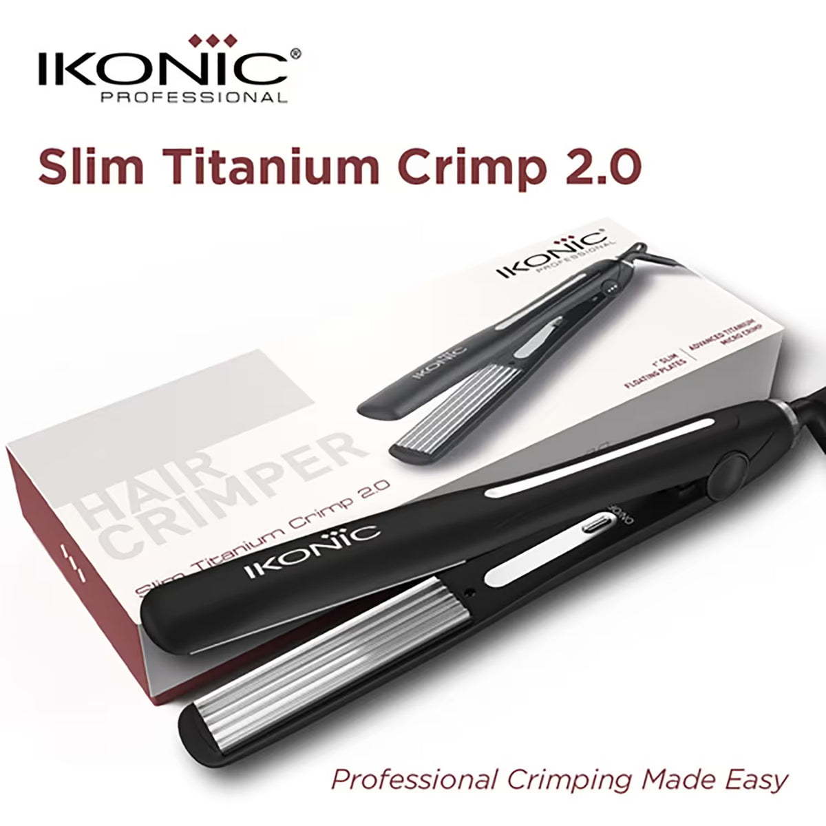 IKONIC SLIM CRIMPER — Professional Hair Styling Tool