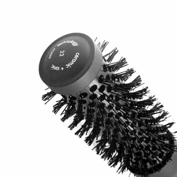 Kraftpro black ceramic hair brush 32mm