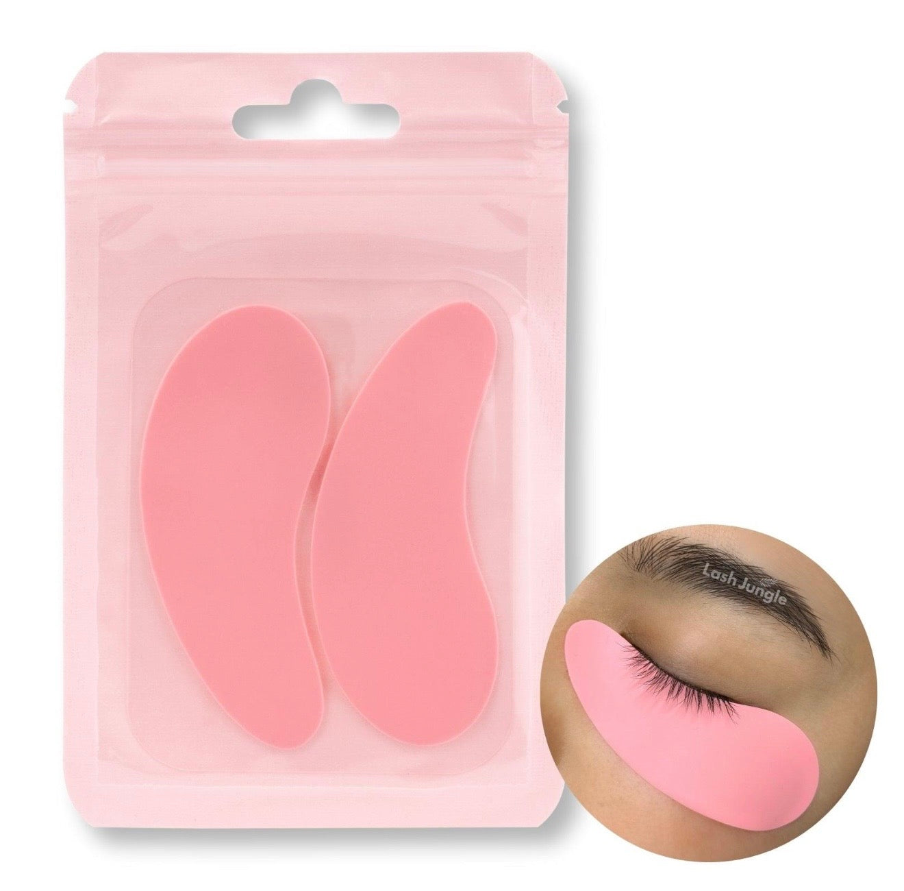 Silicone eye patches.