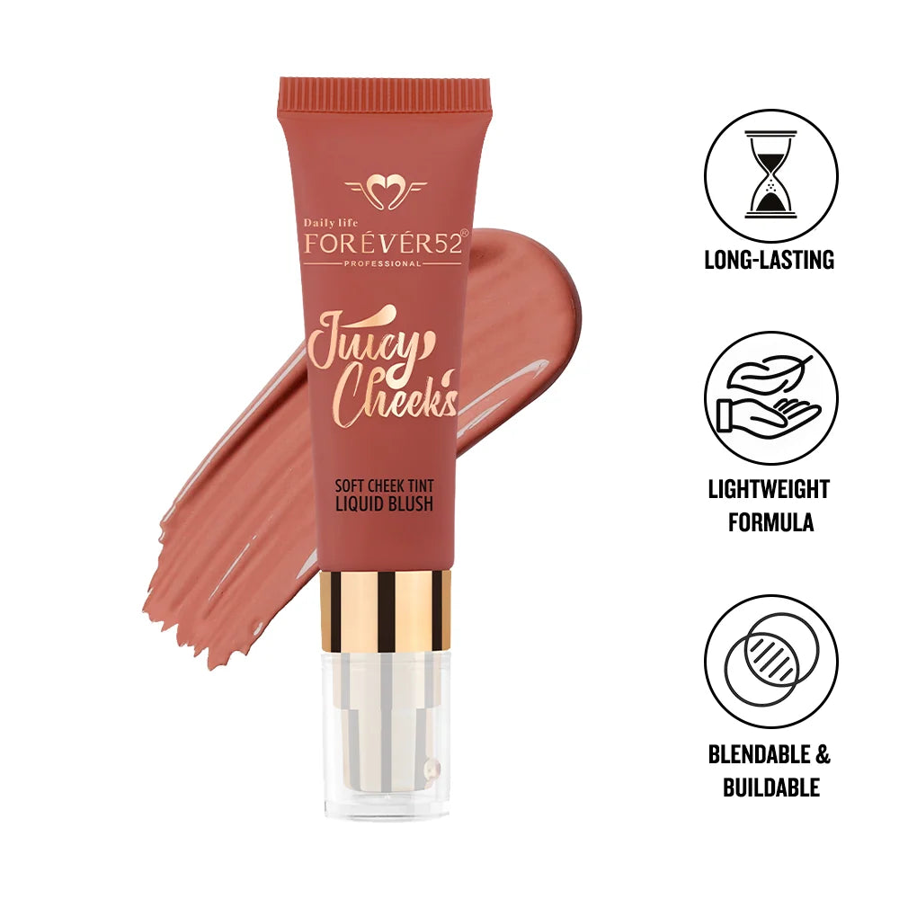 Daily Life Forever52 SOFT CHEEK TINT LIQUID BLUSH,Long Lasting With Lightweight formula For Perfect Face Makeup JCB002