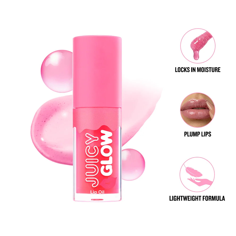 Daily Life Forever52 Juicy Glow Lip Oil – Hydrating Tinted Lip Gloss, Plumping & Nourishing Formula | Non-Sticky, High Shine Gloss | Sheer Juicy Tint for Soft Lips