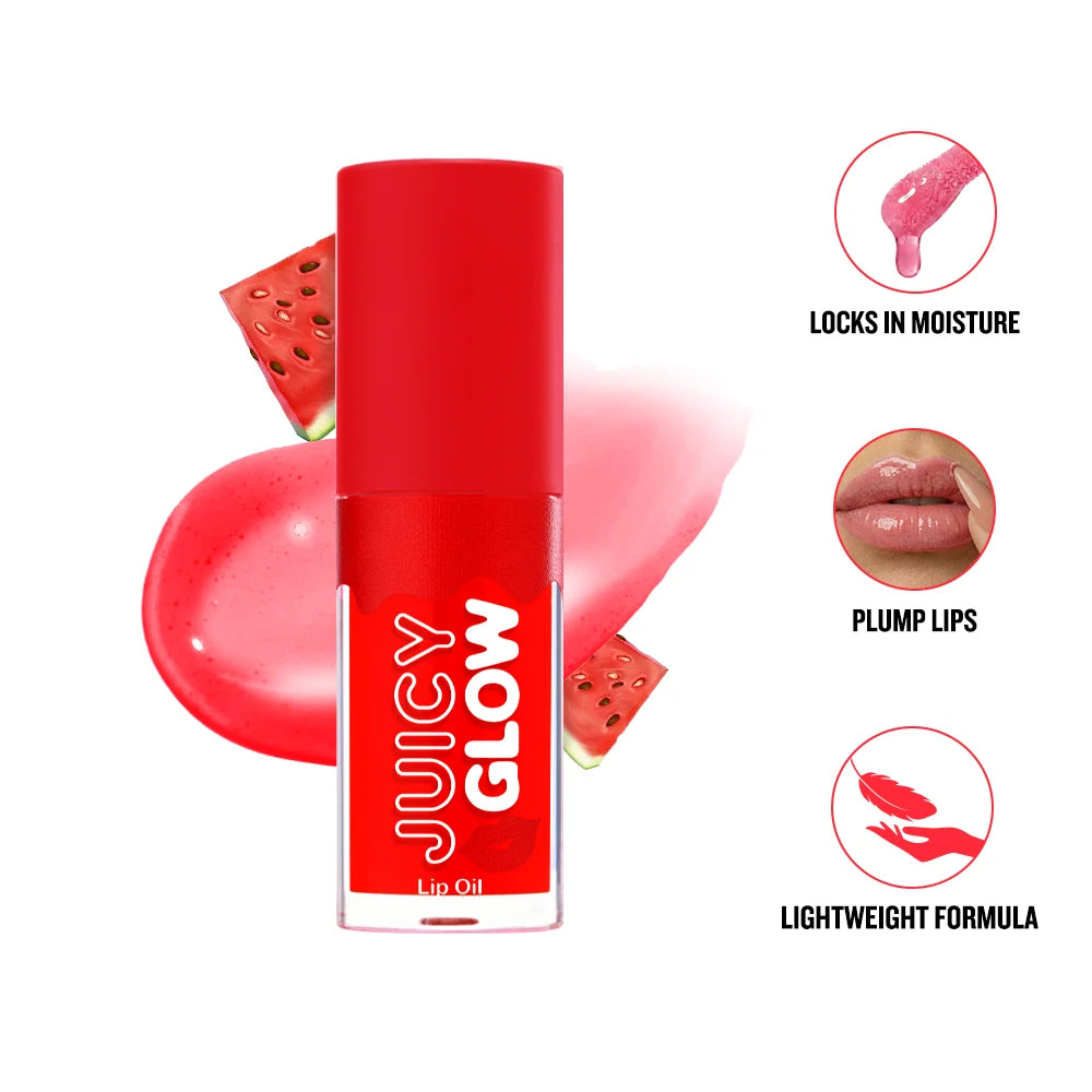 Daily Life Forever52 Juicy Glow Lip Oil – Hydrating Tinted Lip Gloss, Plumping & Nourishing Formula | Non-Sticky, High Shine Gloss | Sheer Juicy Tint for Soft Lips