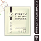 FYC PROFESSIONAL KOREAN GLASS SKIN RICE WATER FACIAL | GINSENG | FERMENTED RICE WATER | RETINOL SUITABLE FOR ALL SKIN TYPES | K-BEAUTY  183g