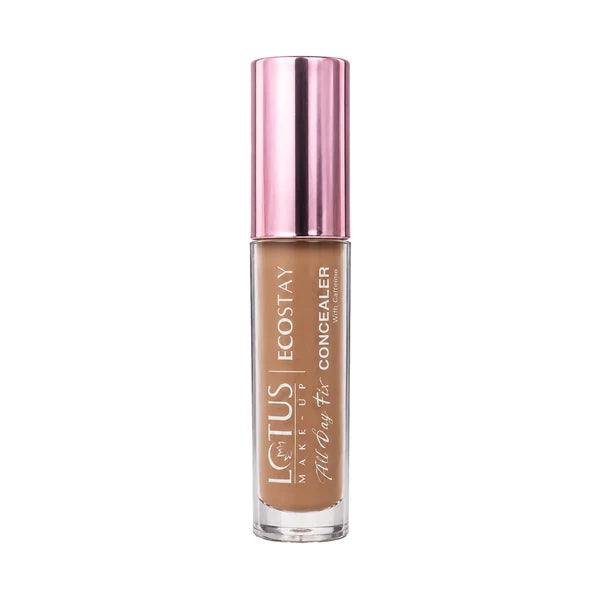 Lotus Make-up Ecostay All Day Fix Concealer Covers Dark Circles & Blemishes | Lightweight, Blendable, Long Lasting | 100% Vegan