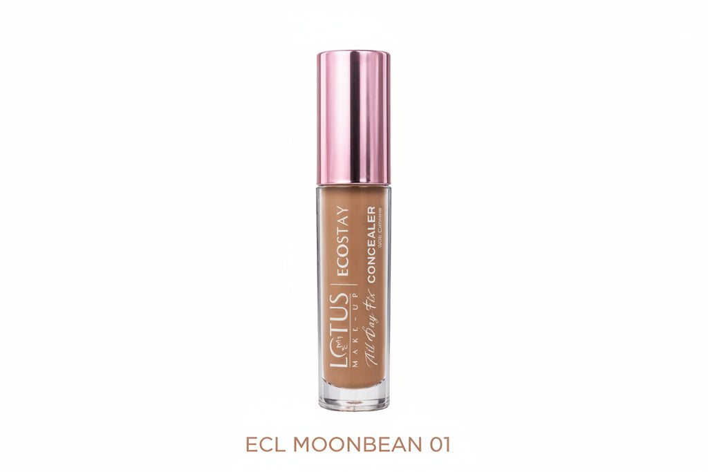 Lotus Make-up Ecostay All Day Fix Concealer Covers Dark Circles & Blemishes | Lightweight, Blendable, Long Lasting | 100% Vegan