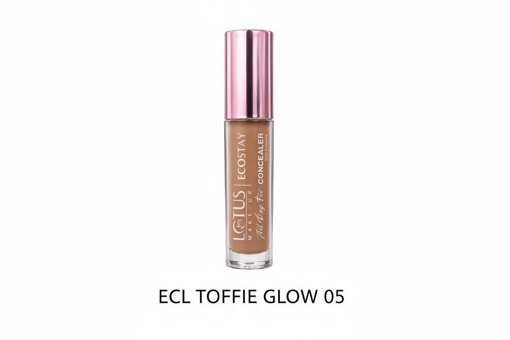 Lotus Make-up Ecostay All Day Fix Concealer Covers Dark Circles & Blemishes | Lightweight, Blendable, Long Lasting | 100% Vegan