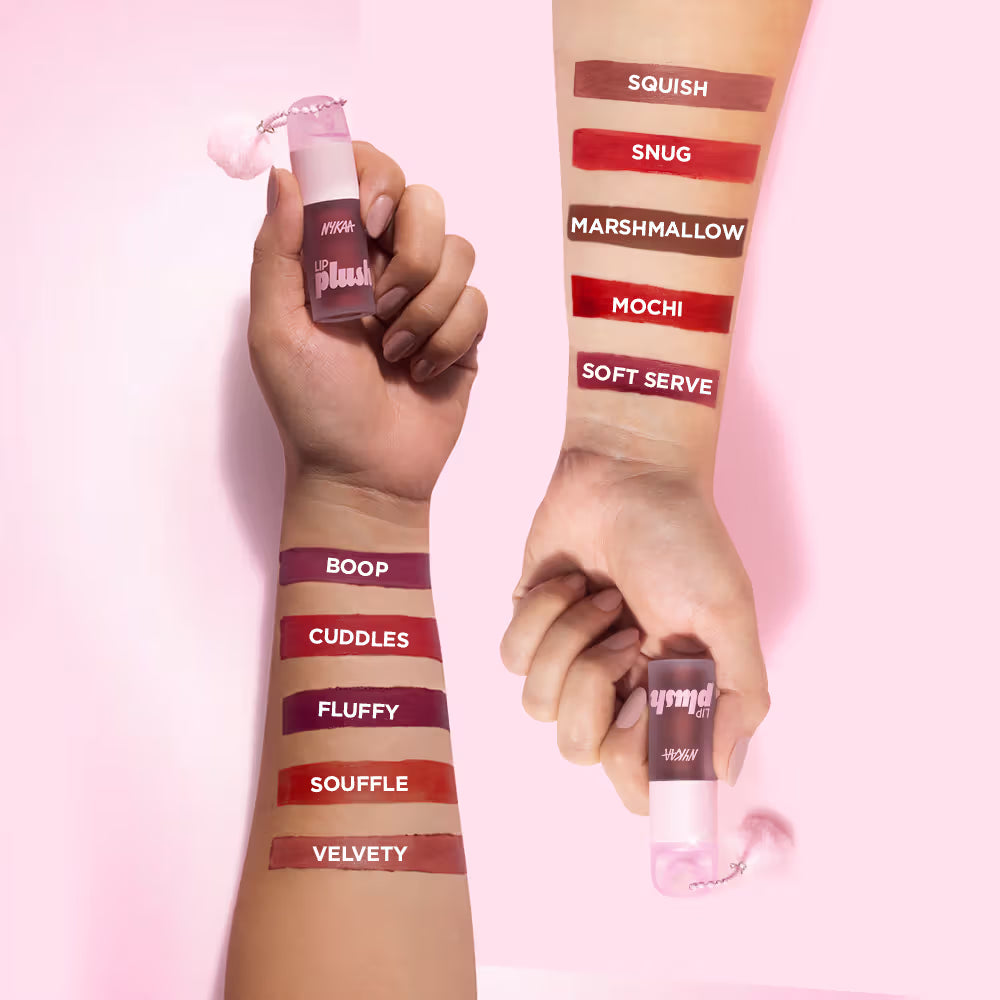 Nykaa Lip Plush Velvet Matte Blurring Long Stay Liquid Lipstick-