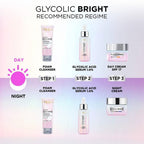 L'OREAL PARIS GLYCOLIC-BRIGHT GLOW DAY CREAM SPF 30 | Brightens & Visibly Reduces Spots | Glycolic+Niacinamide  50ml