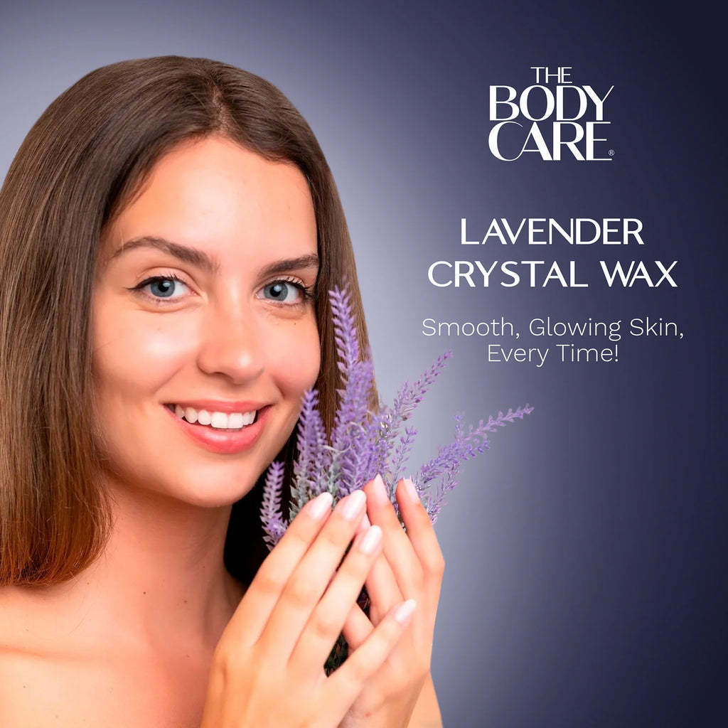 The Body Care Lavender Crystal Wax.