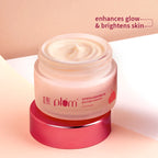 PLUM SAFFRON & KUMKUMADI OIL GLOW BRIGHT MOISTURIIZER | ENHANCES GLOW SPF 35 FOR ALL SKIN TYPE 50g 1.76 oz