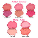 Nykaa Get Cheeky Blush Duo Buildable Silky Matte Palette With Hyaluronic Acid -(10g)