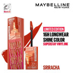 Maybelline Superstay Vinyl Ink Liquid Lipstick, Awestruck | High Shine That Lasts for 16 HRs