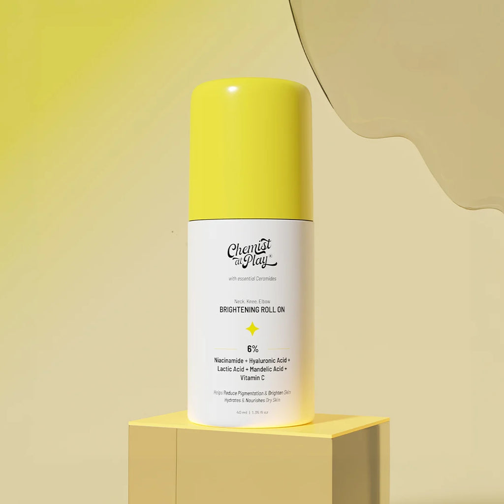 CHEMIST AT PLAY Neck, Knee & Elbow Brightening Roll On.